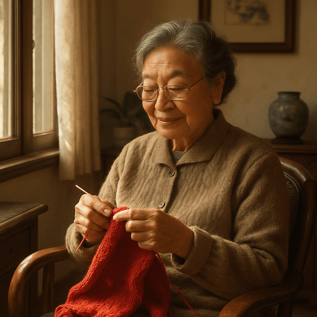 织毛衣